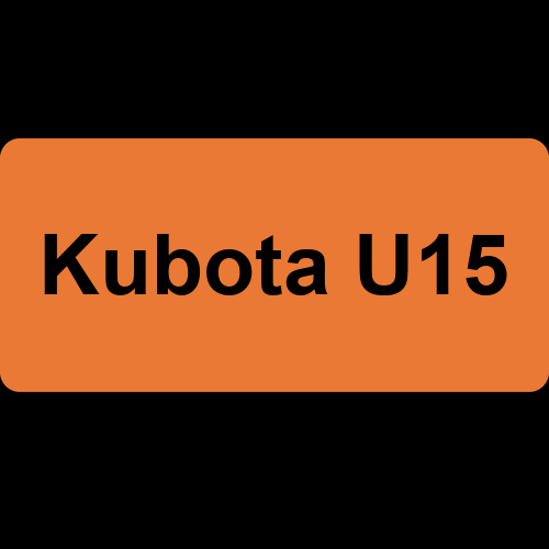 Kubota U15